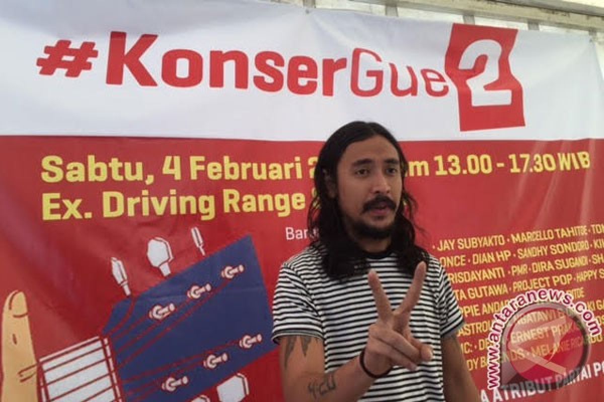 Ello bawakan dua lagu di #KonserGue2