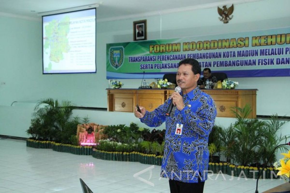 Sekda Minta Masyarakat Pantau Pembangunan Kota Madiun