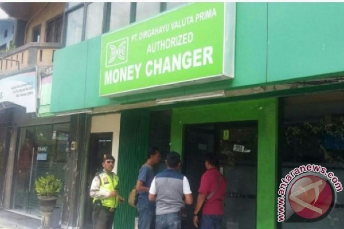 Perampok Gasak Ratusan Juta Uang Money  Changer di Kuta