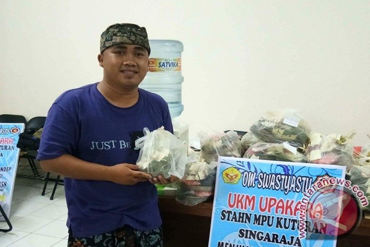 Tumpek Landep, UKM Upakara STAHN  Buleleng Pasarkan Banten 