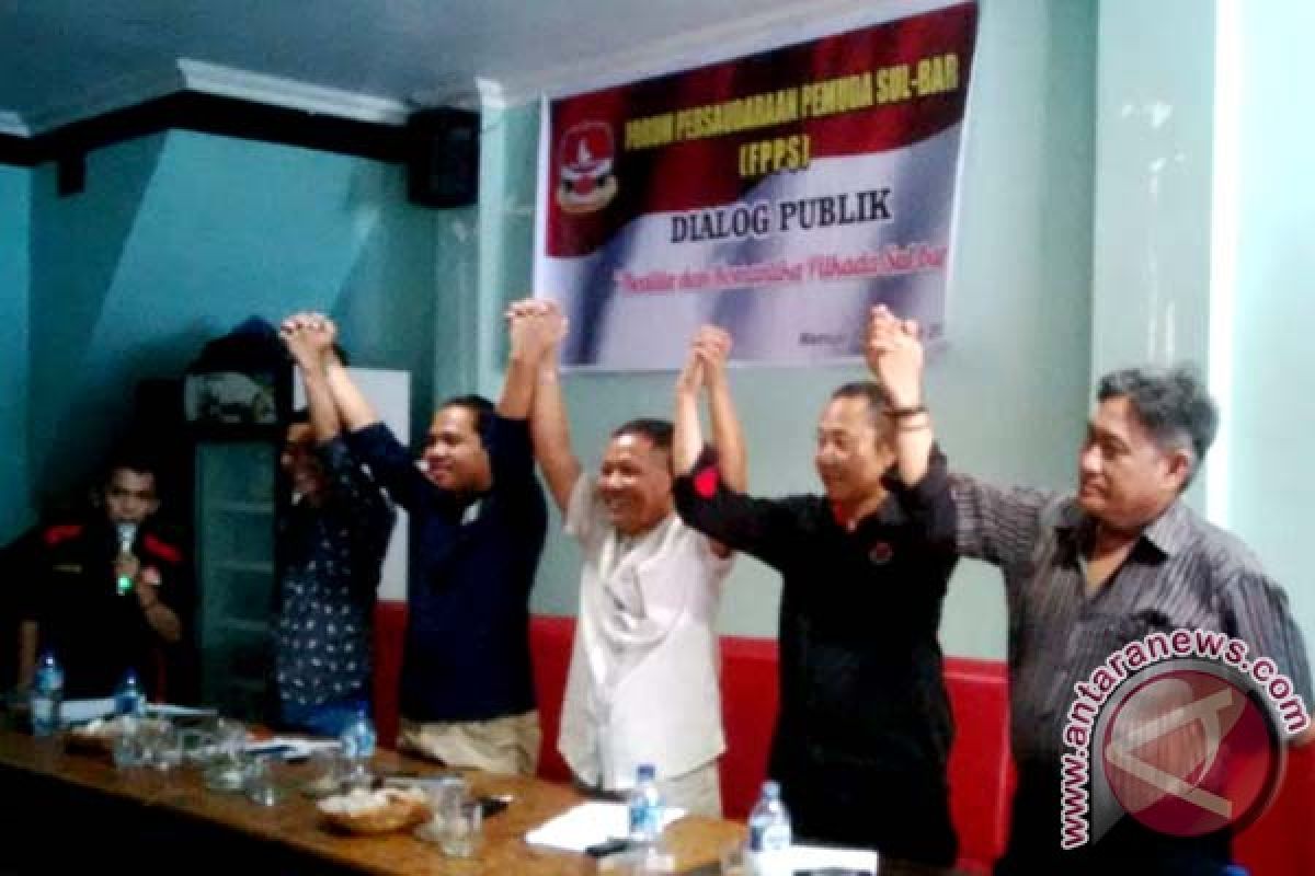 Tim Paslon Pilkada Sulbar Ikrar Pilkada Damai 