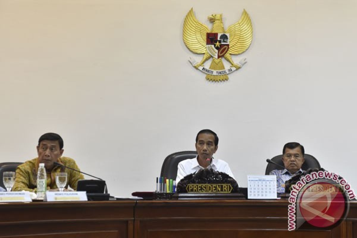 Jokowi terus dorong peningkatan daya saing