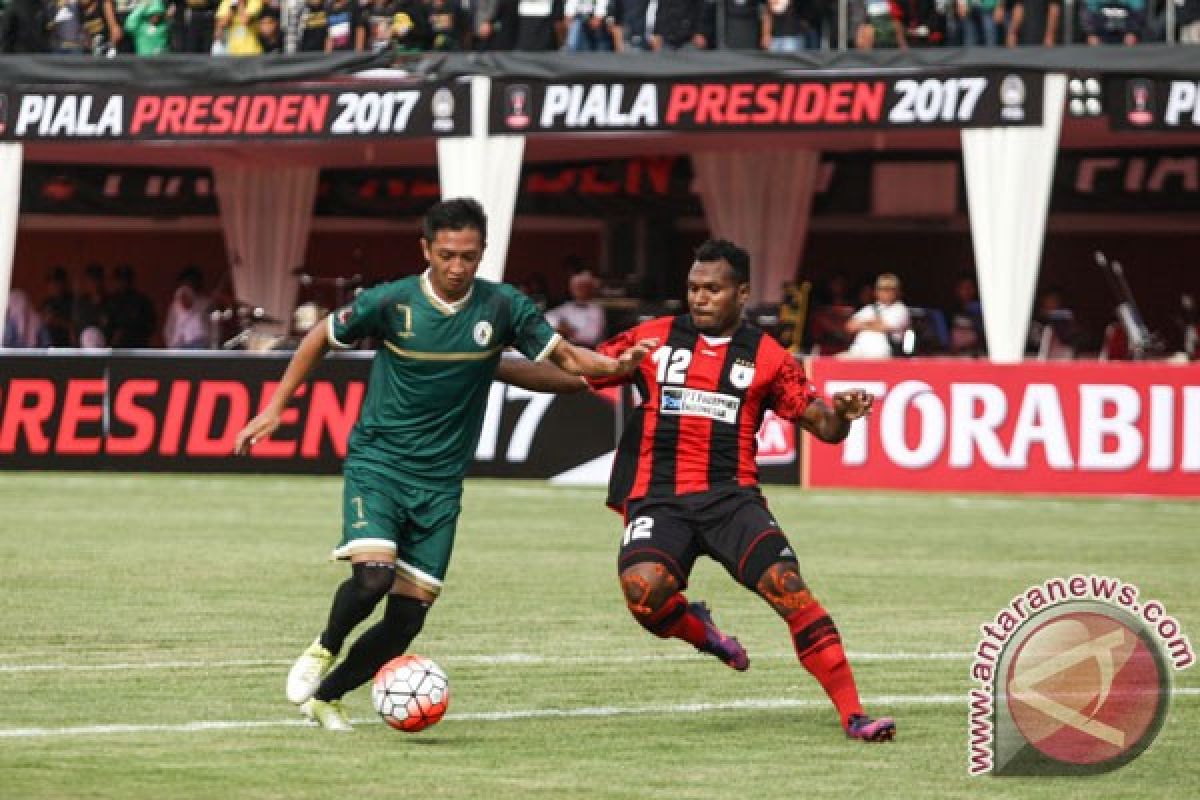 PSS Sleman kejutkan Persipura dipembukaan Piala Presiden II