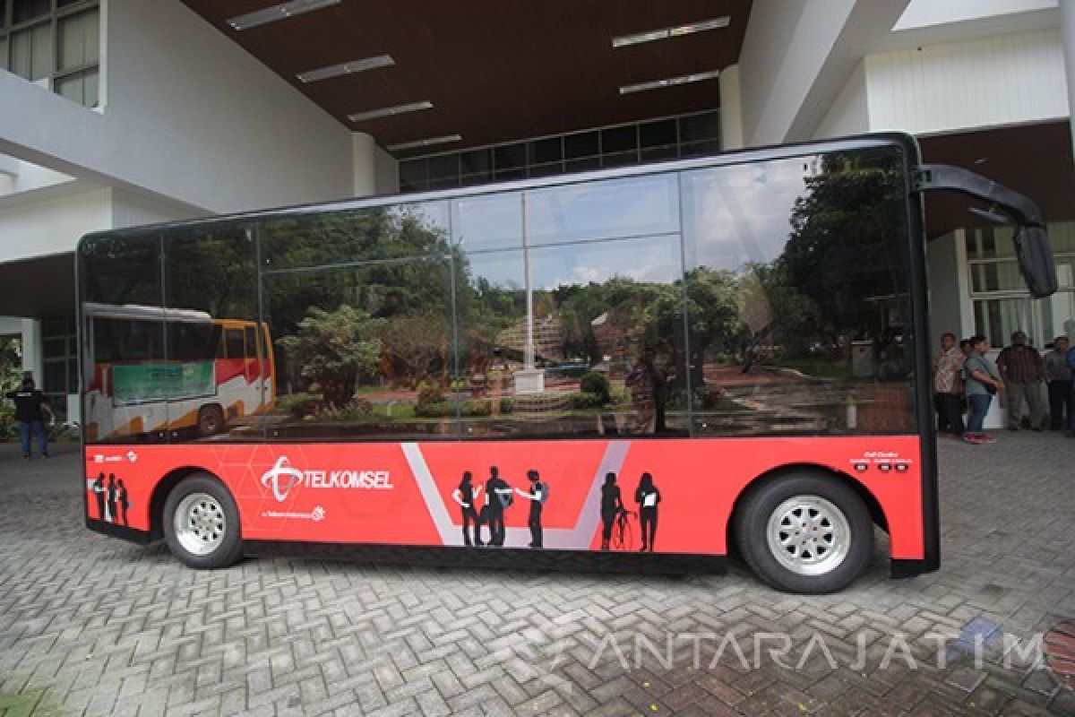 ITS Kini Dilengkapi Bus Listrik Kampus Gratis (Video)