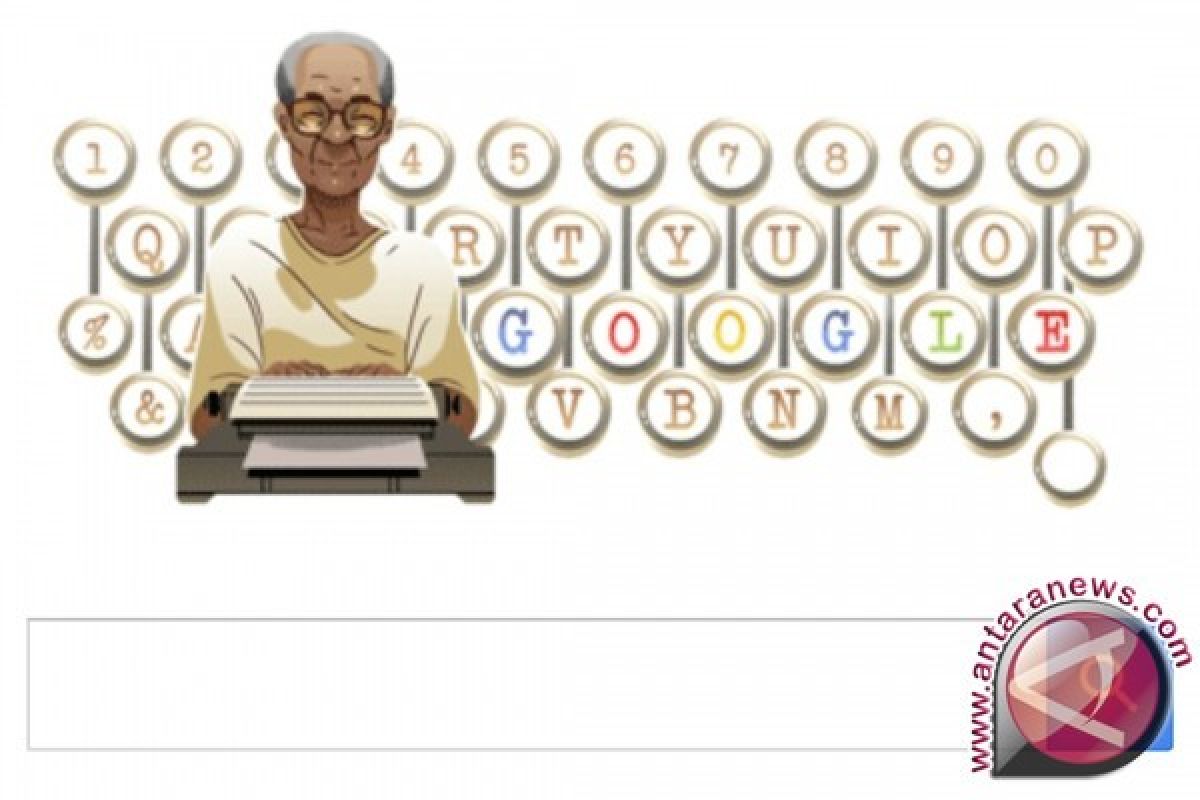 Google Doodle Tampilkan Pramoedya Ananta Toer