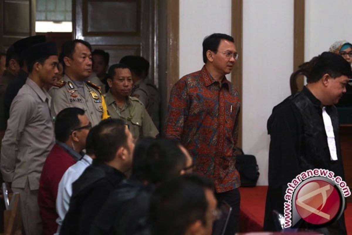 Saksi nelayan mengaku tidak perhatikan pidato Ahok