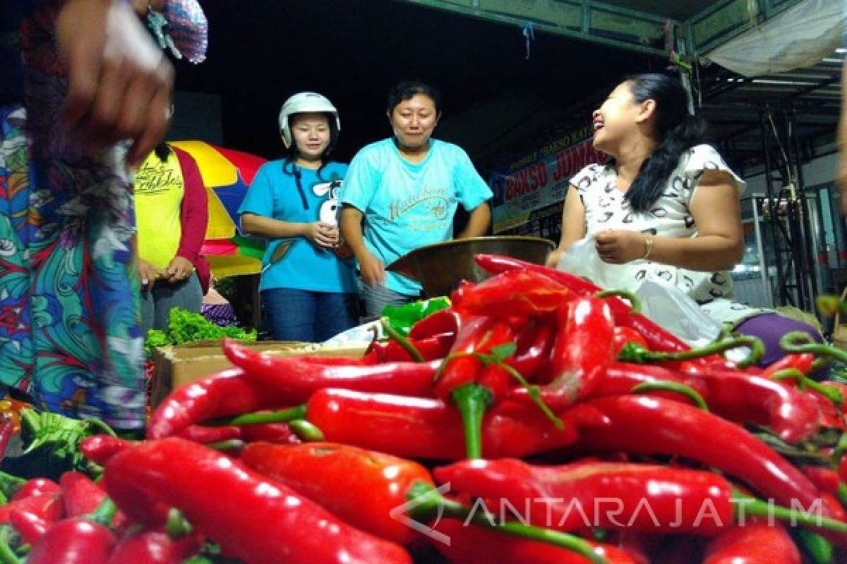 Harga Cabai Rawit di Bojonegoro Rp140.000/kilogram