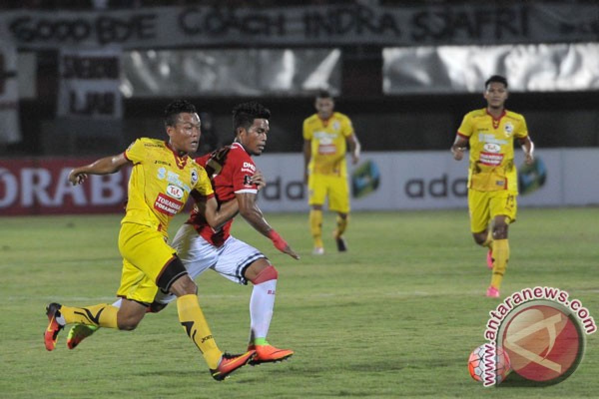 Bali United bermain imbang lawan Pusamania Borneo