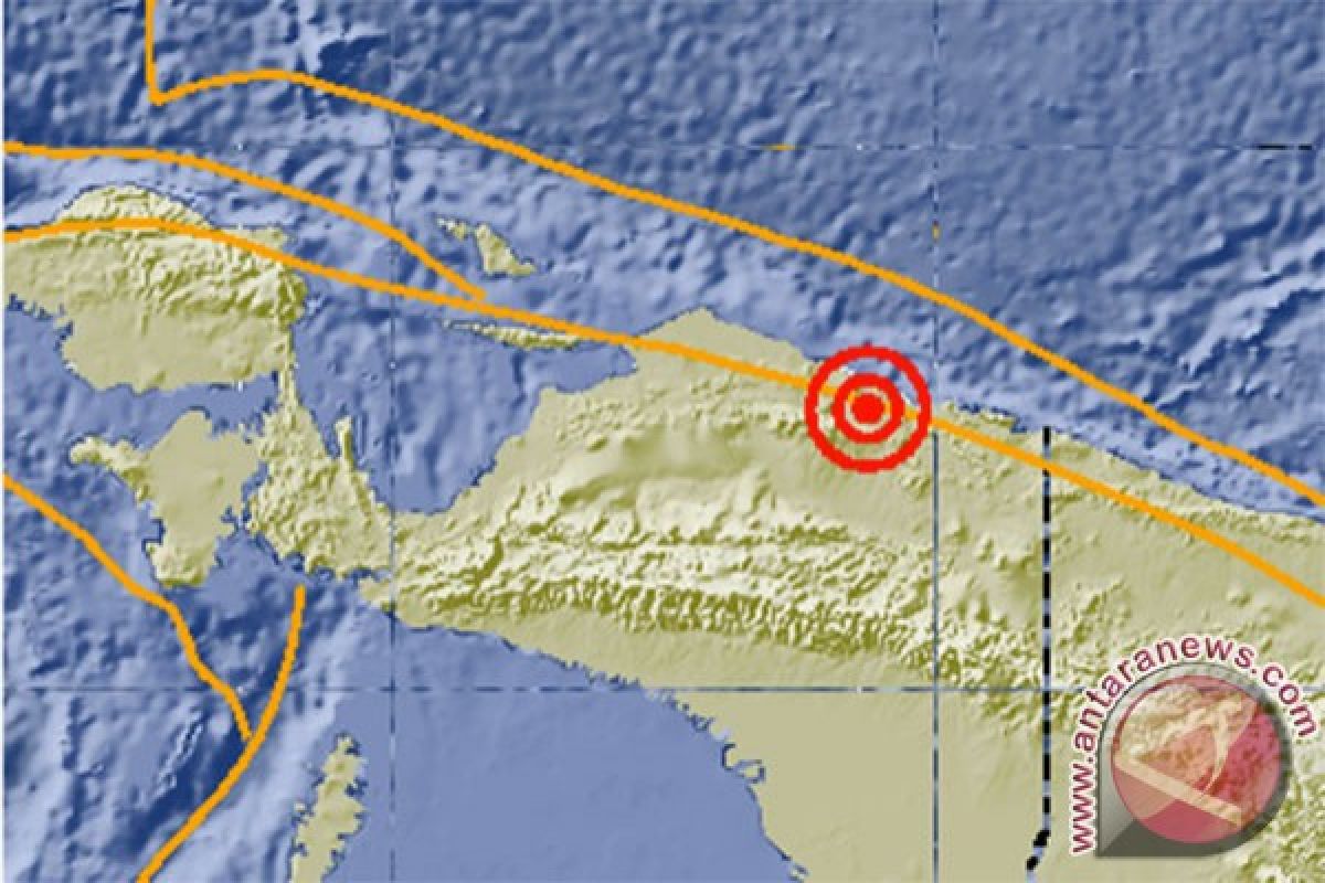 Gempa 5,1 skala Richter di daratan Sarmi, Papua