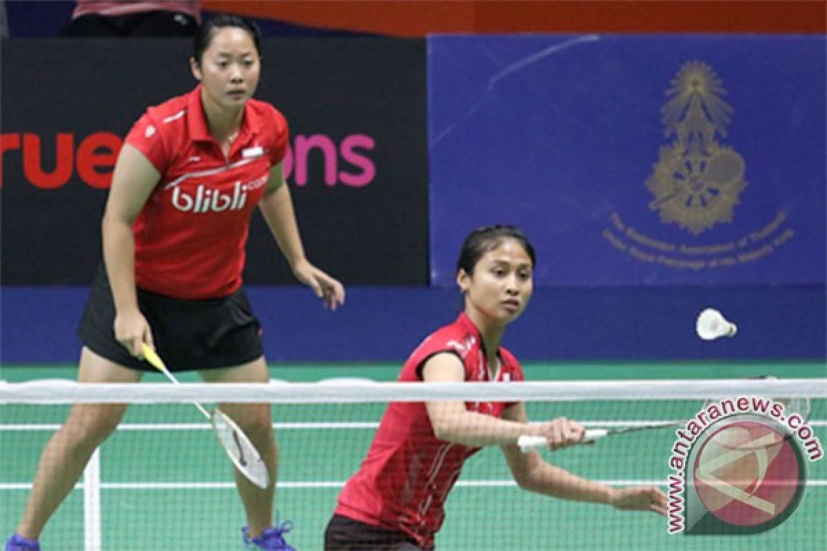 Tiara/Rizki mulus ke putaran kedua Thailand Masters