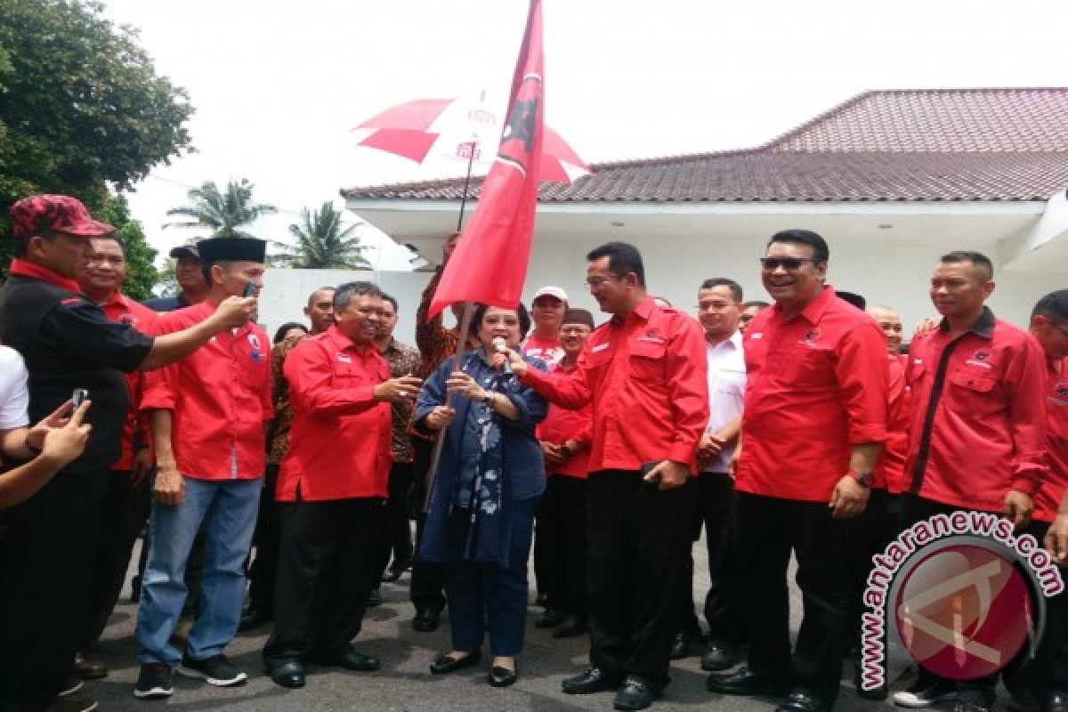 Megawati Lepas 1.000 Peserta Napak Tilas