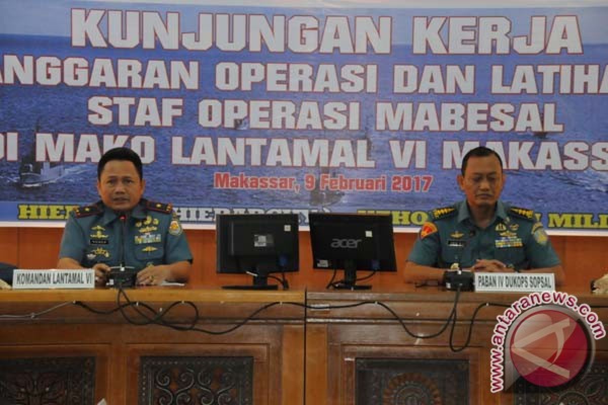 Lantamal VI Gelar Rakor Operasi Peningkatan Kekuatan