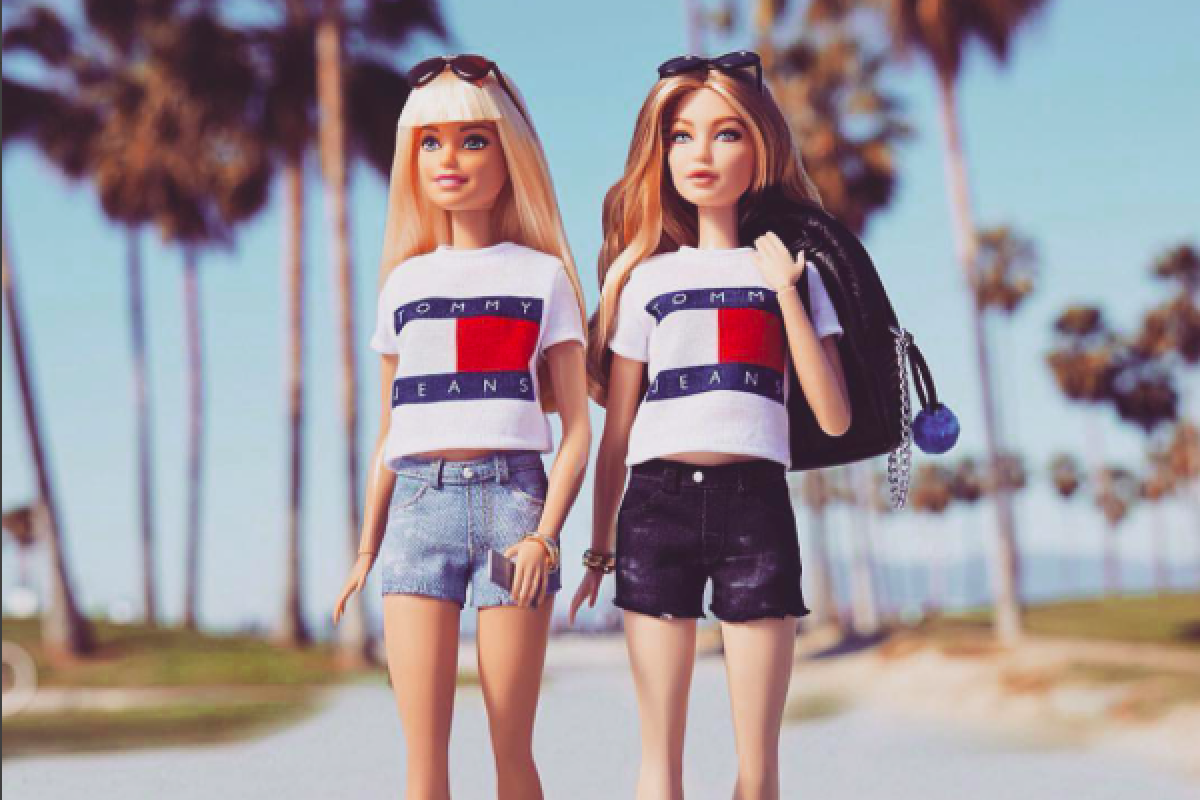 Gigi Hadid berubah jadi boneka Barbie