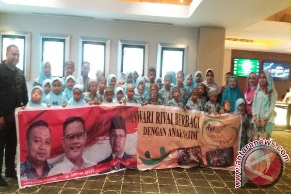 Tim Sayangi Sumsel ajak anak yatim nonton bareng