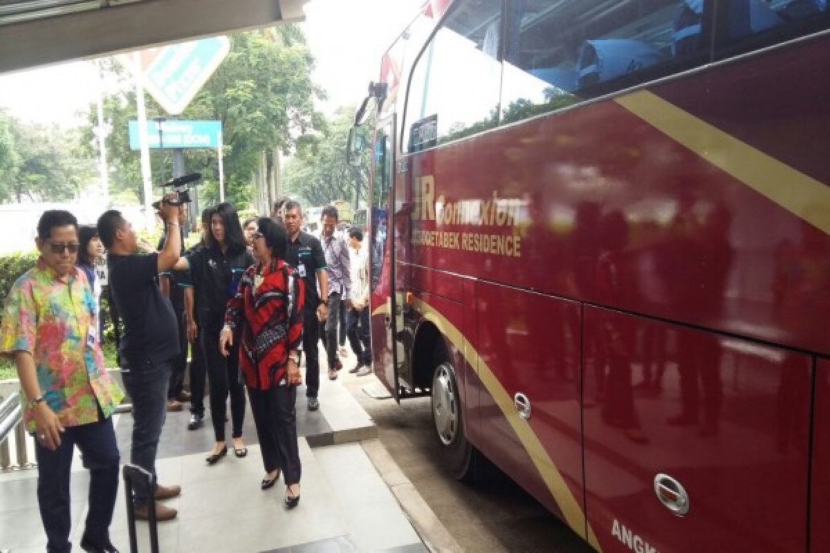 BPTJ Tinjau Bus JR Connexion Lippo Cikarang