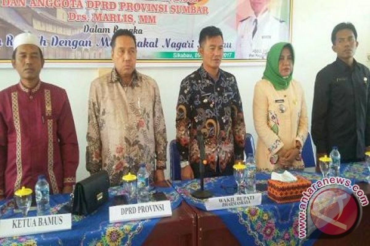 Legislator Provinsi Jemput Aspirasi ke Dharmasraya