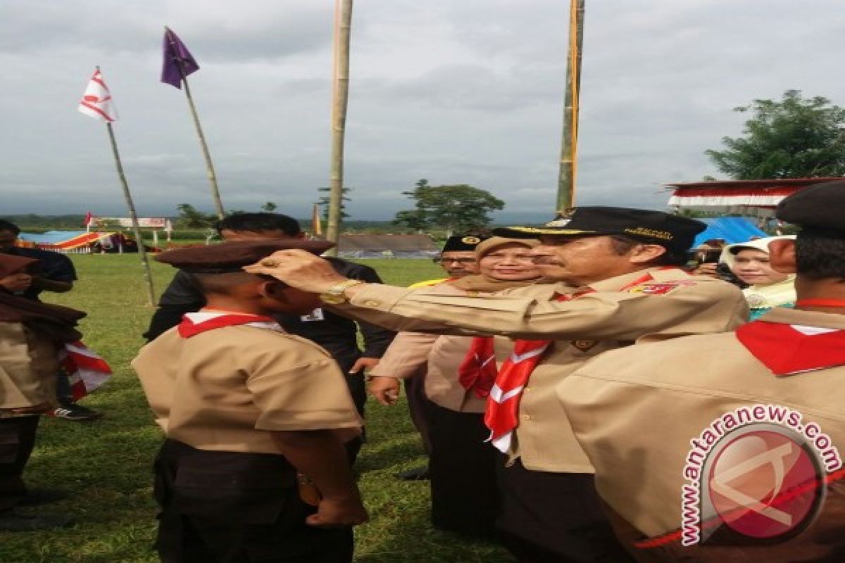 Pasaman Barat Dorong  Pramuka Sebagai Tameng Bahaya Narkoba