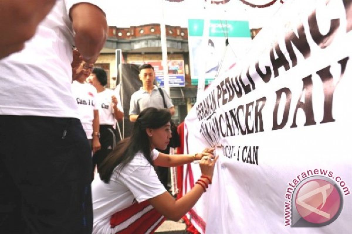 Peringatan World Cancer Day di Gianyar