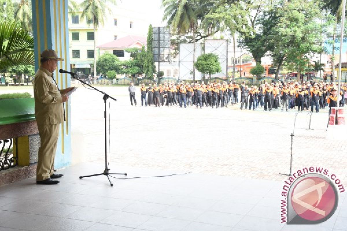 Pj.Walikota Hadiri Apel Siaga Panwas 