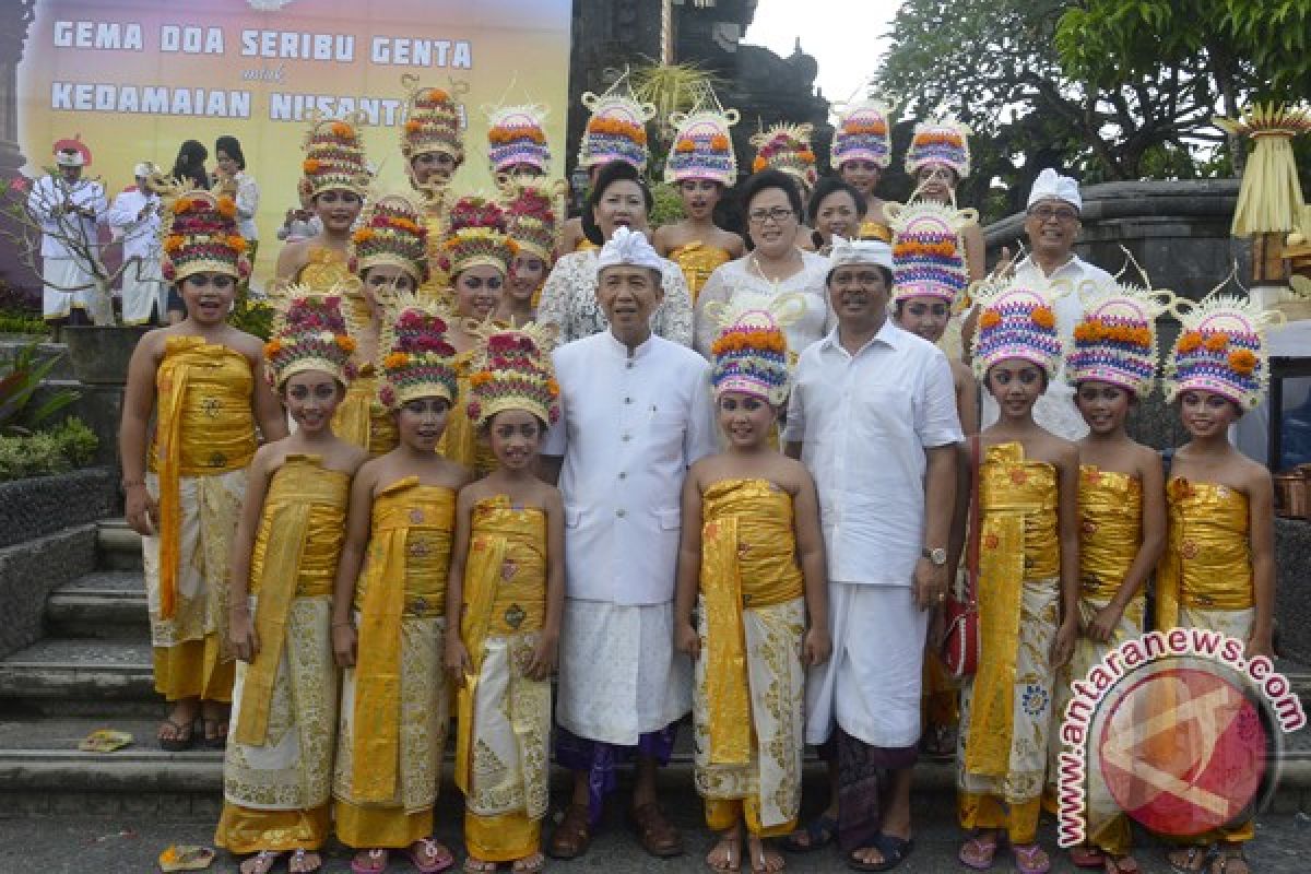 Masyarakat Bali Gelar Gema Doa Seribu Genta