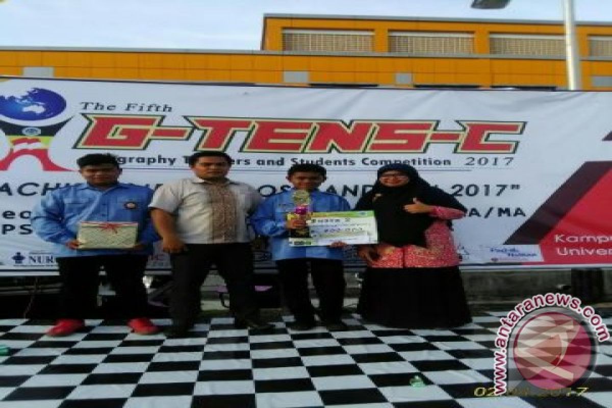 Darul Mursyid Juara 2 Geografi G-Tens C se-Sumatera