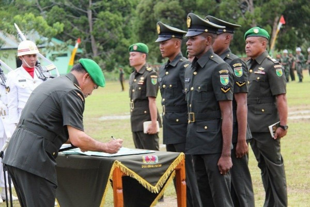 Pangdam Cenderawasih lantik 188 Bintara TNI AD