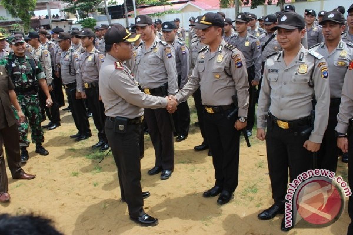 Lima Polres Bantu Pengamanan Pilkada HSU