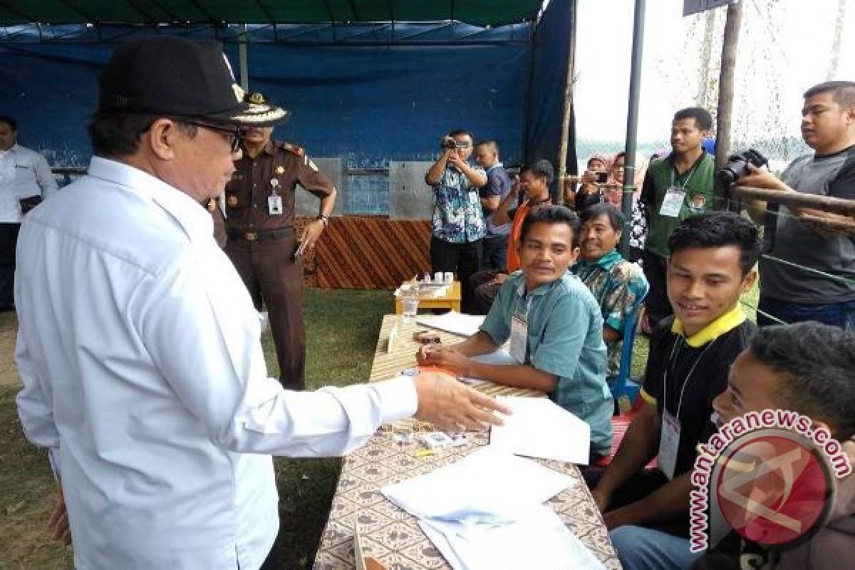 Pilkada 2017 - Wagub Jambi Pantau Lima TPS di Muarojambi