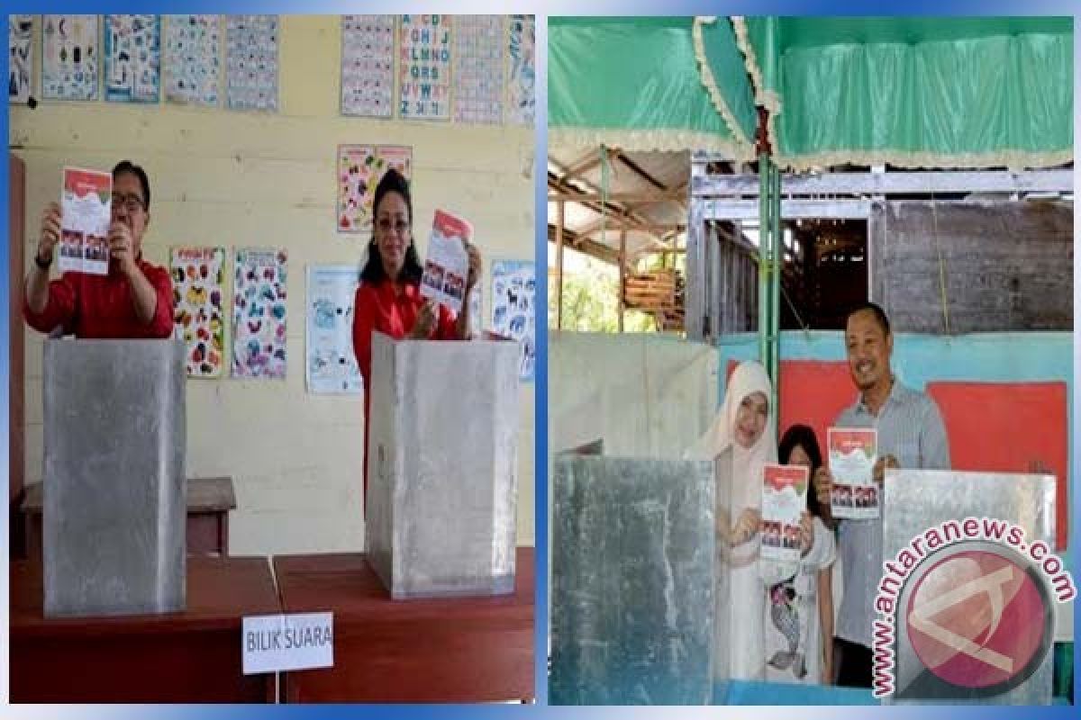 Pasangan Edy Raya-Satya Titiek Pemenang Pilkada Barsel