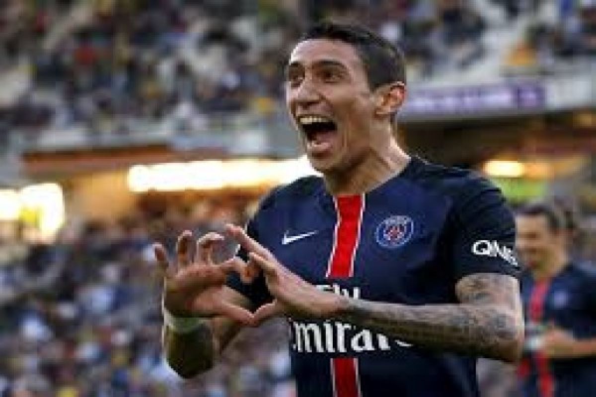 PSG menang, Di Maria cetak dua gol 