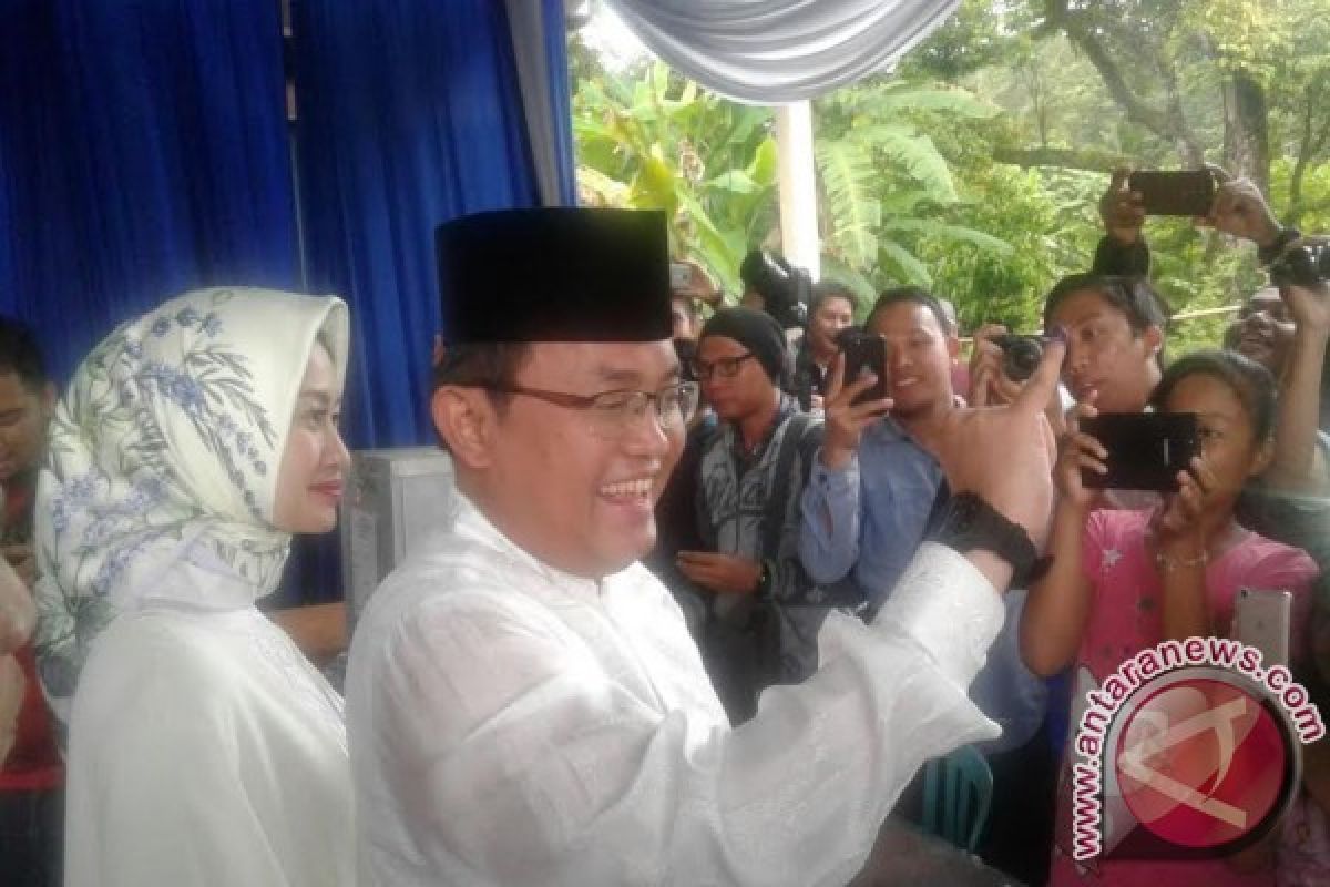 Dodi Reza coblos di TPS 11 