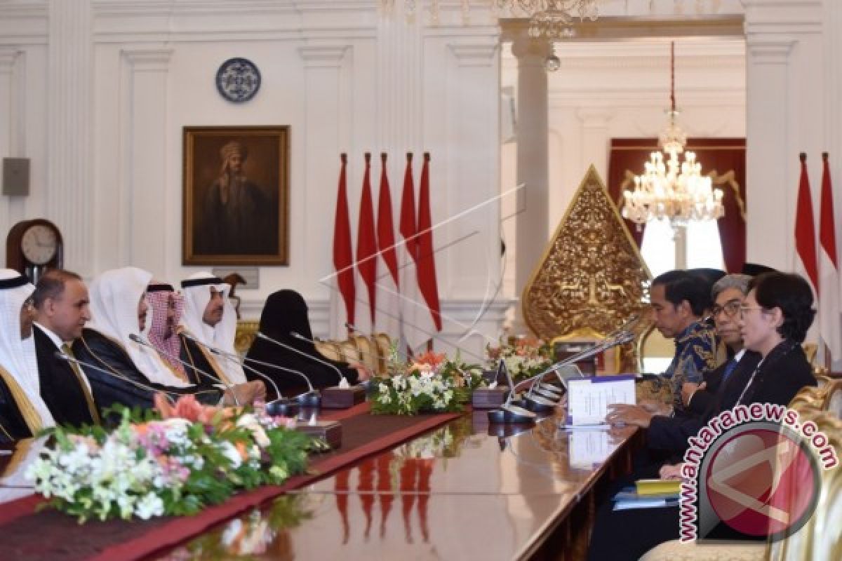 Presiden Terima Ketua Majelis Syura Arab Saudi