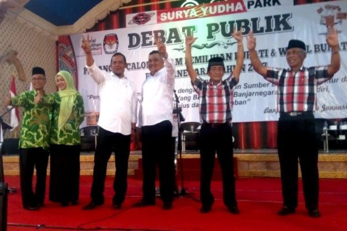 Pilkada 2017 - Pasangan Budhi-Syamsudin Unggul Sementara Di Banjarnegara