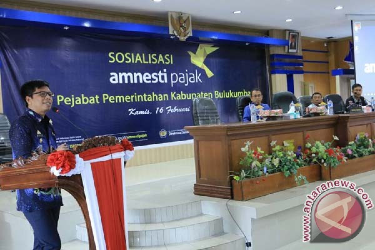 Pemkab-KPP Pratama Bulukumba Sosialisasi Amnesti Pajak 