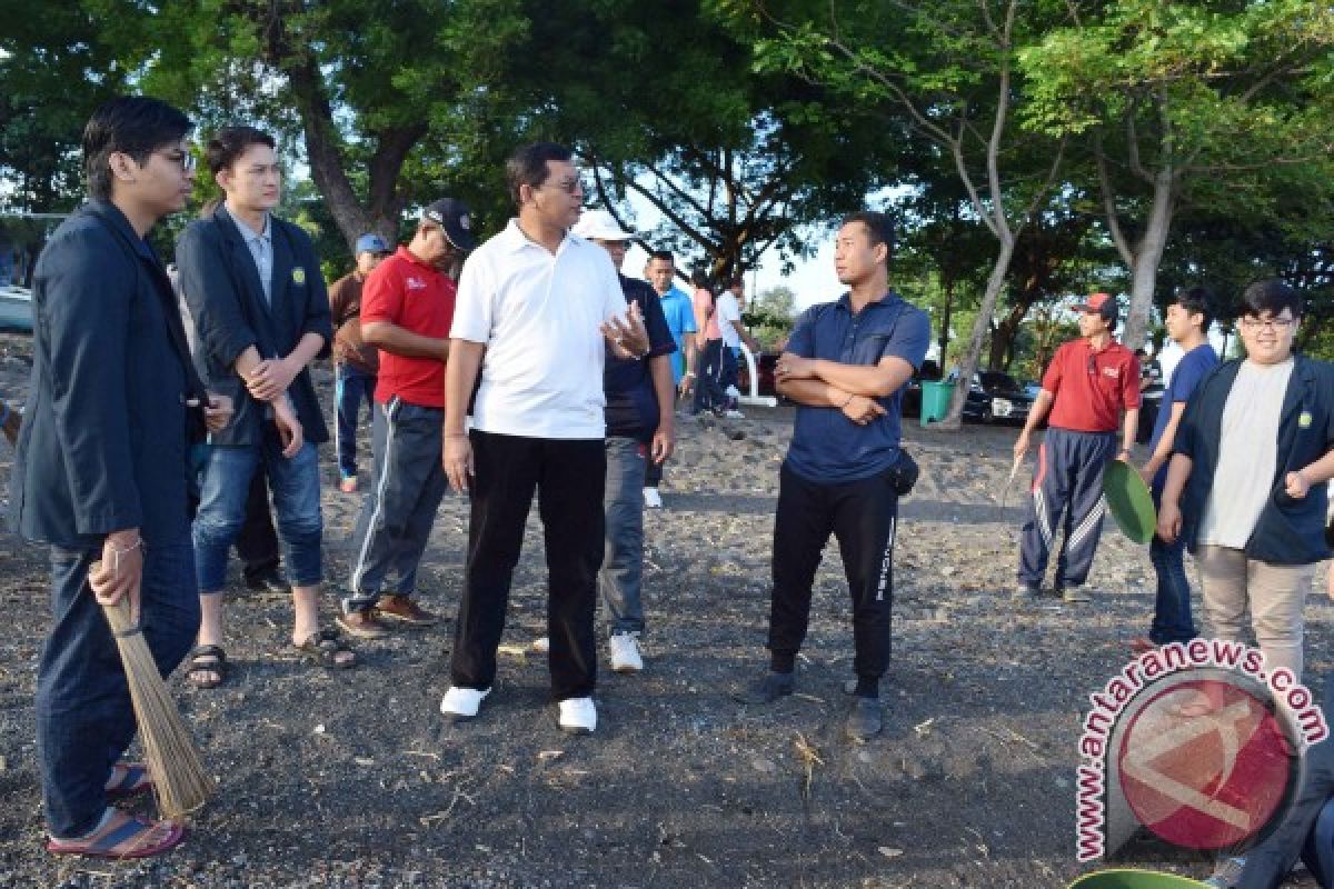 Wabup Sutjidra Pantau Gotong Royong Pasca Bencana