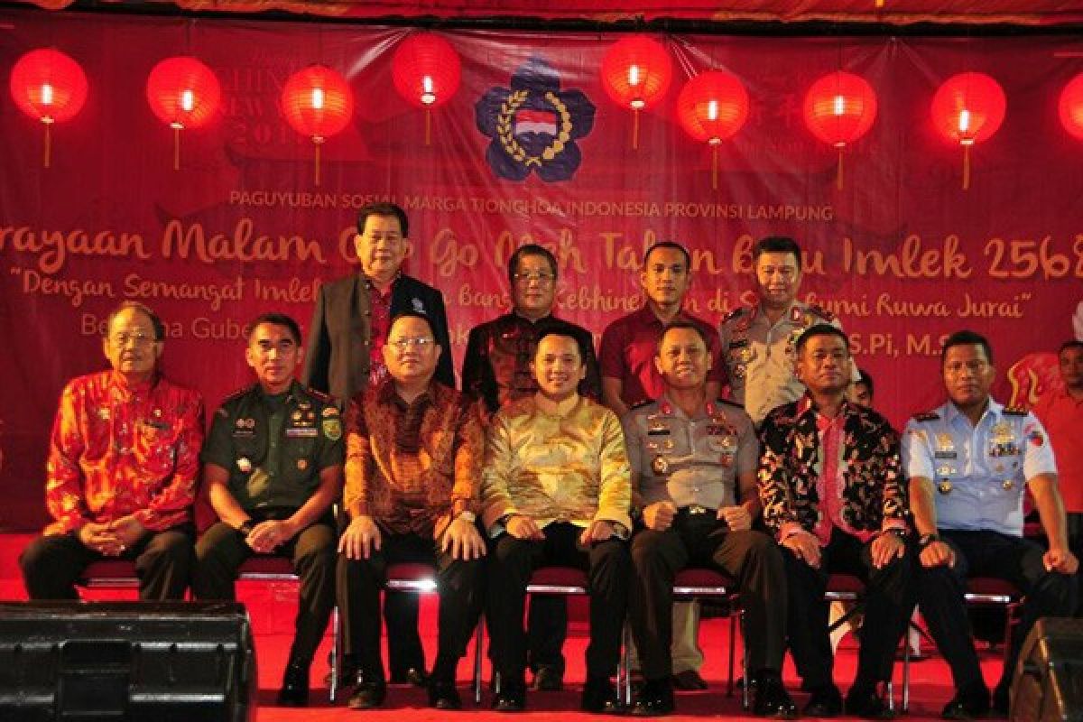 Gubernur Lampung Hadiri Perayaan Cap Go Meh  