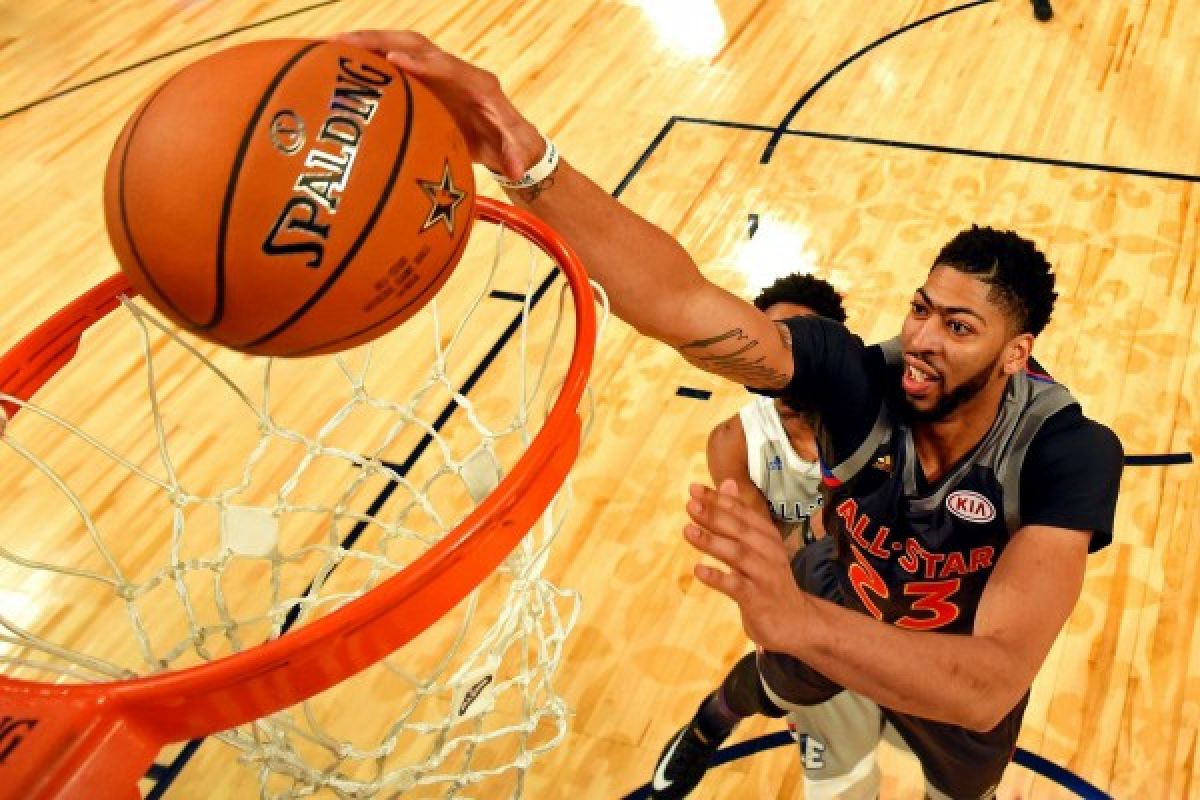 Anthony Davis sabet MVP All-Star, pimpin kemenangan Tim Barat dengan rekor poin