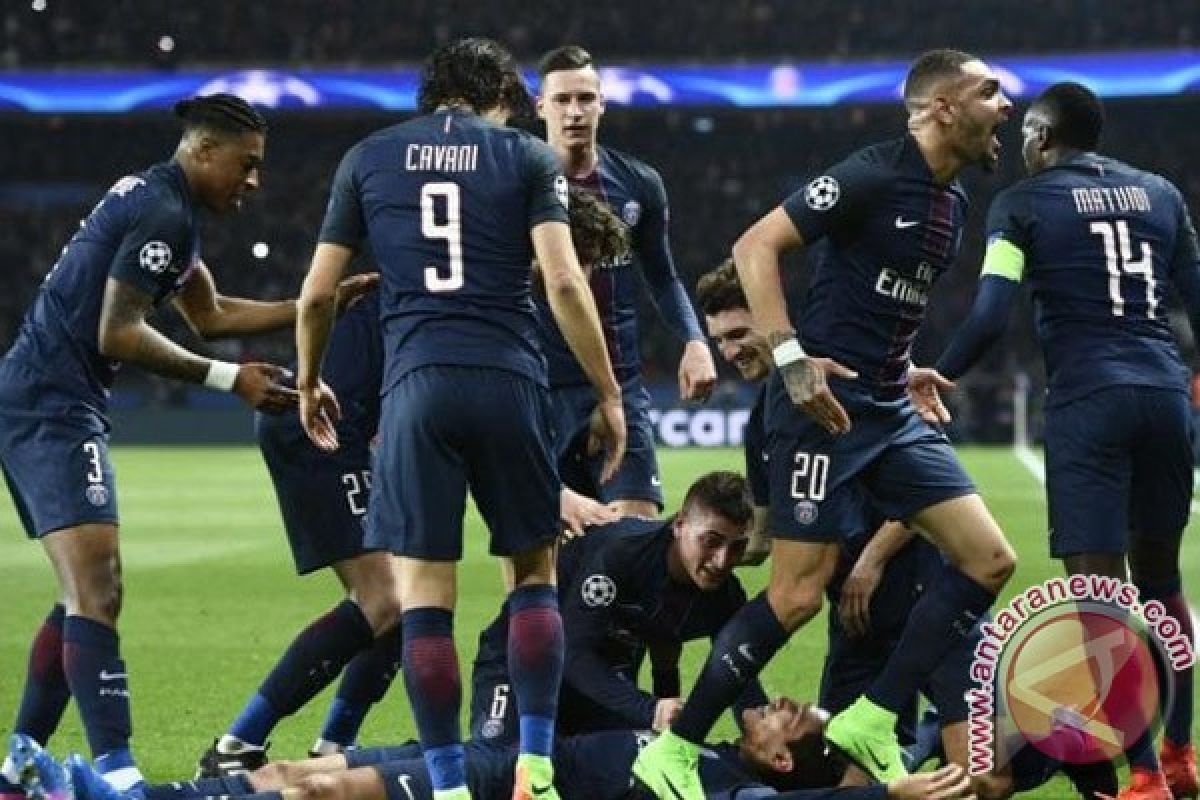 PSG raih kemenangna 2-1 Atas Lorient