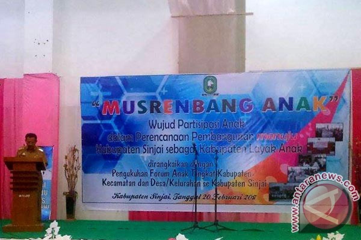 Pemkab Sinjai Gelar Musrenbang Anak