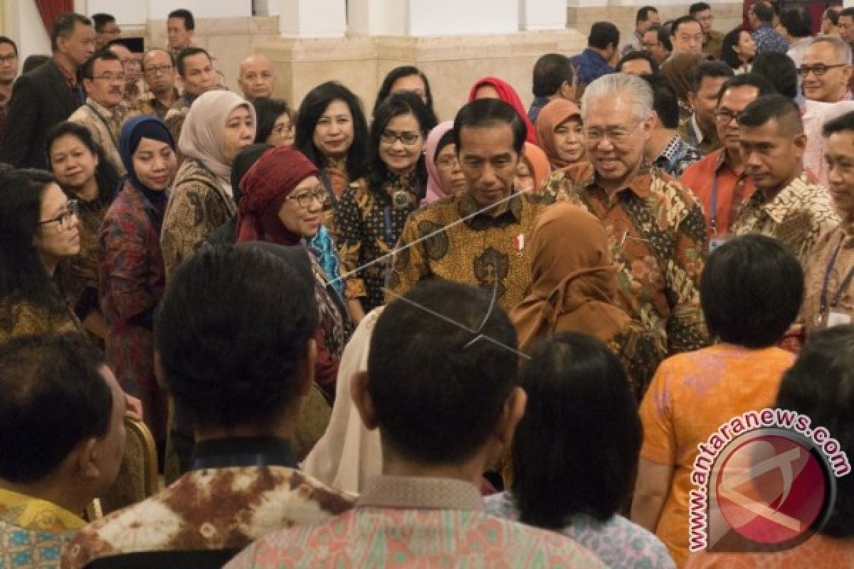 Presiden Jokowi Buka Raker Kemendag 2017