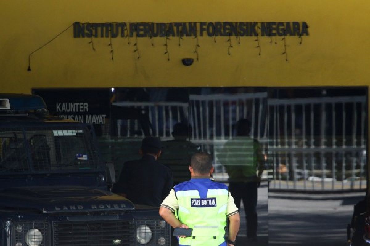 Tempat jenazah Kim Jong-nam dijaga aparat bersenjata