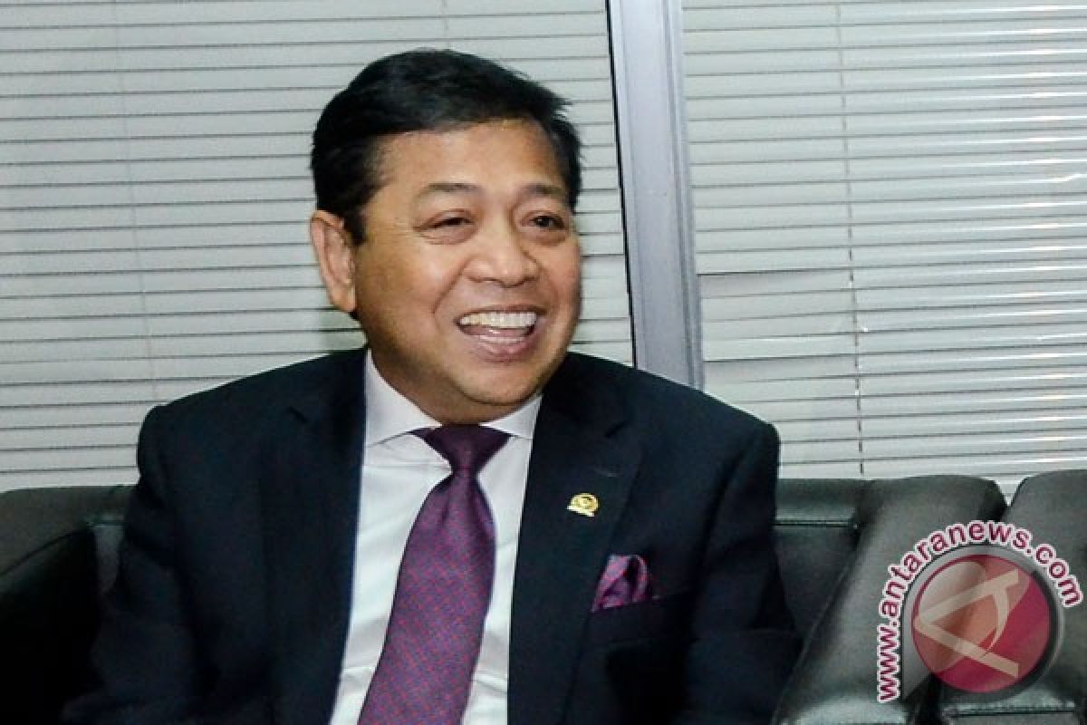 Novanto dukung pengusutan tuntas kasus KTP-E