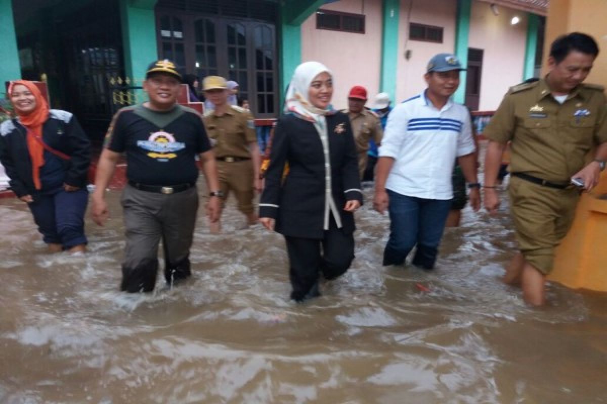 Bupati Lamtim Minta Tangani Banjir Dengan Cepat 