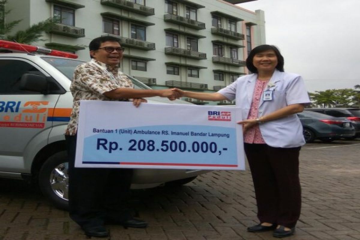 RS Imanuel dapatkan bantuan mobil ambulans