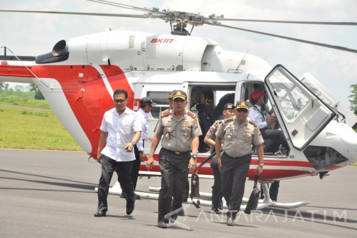 Kapolda Jatim Tinjau Persiapan Kedatangan Kapolri di Jember