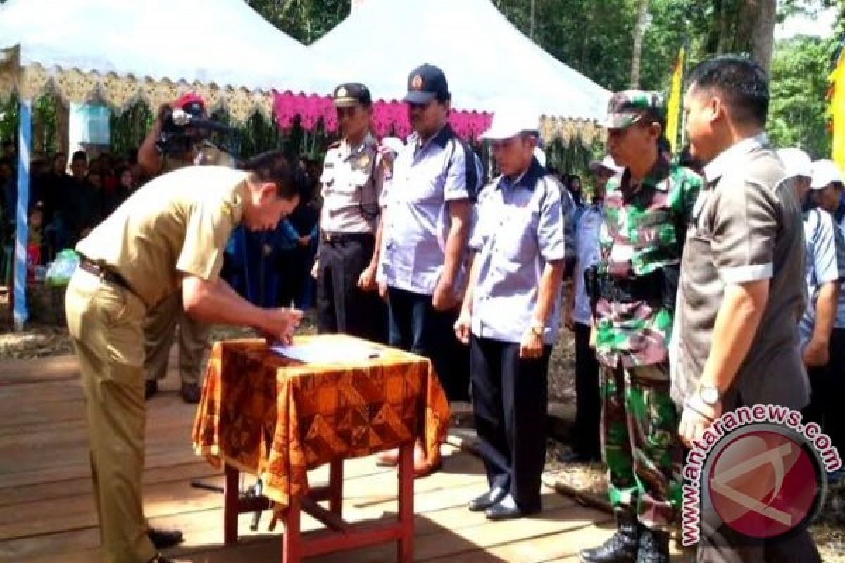 Bupati Barito Utara Ikuti Musrenbang Kecamatan Montallat 