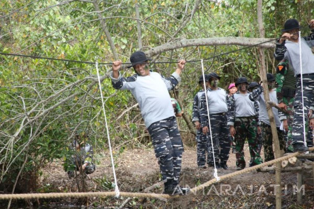 Apel Komandan Satuan TNI AL Uji Ketangkasan