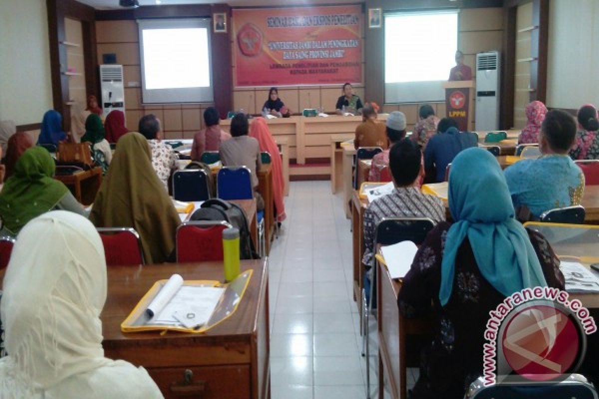  Universitas Jambi ekspose 27 hasil penelitian