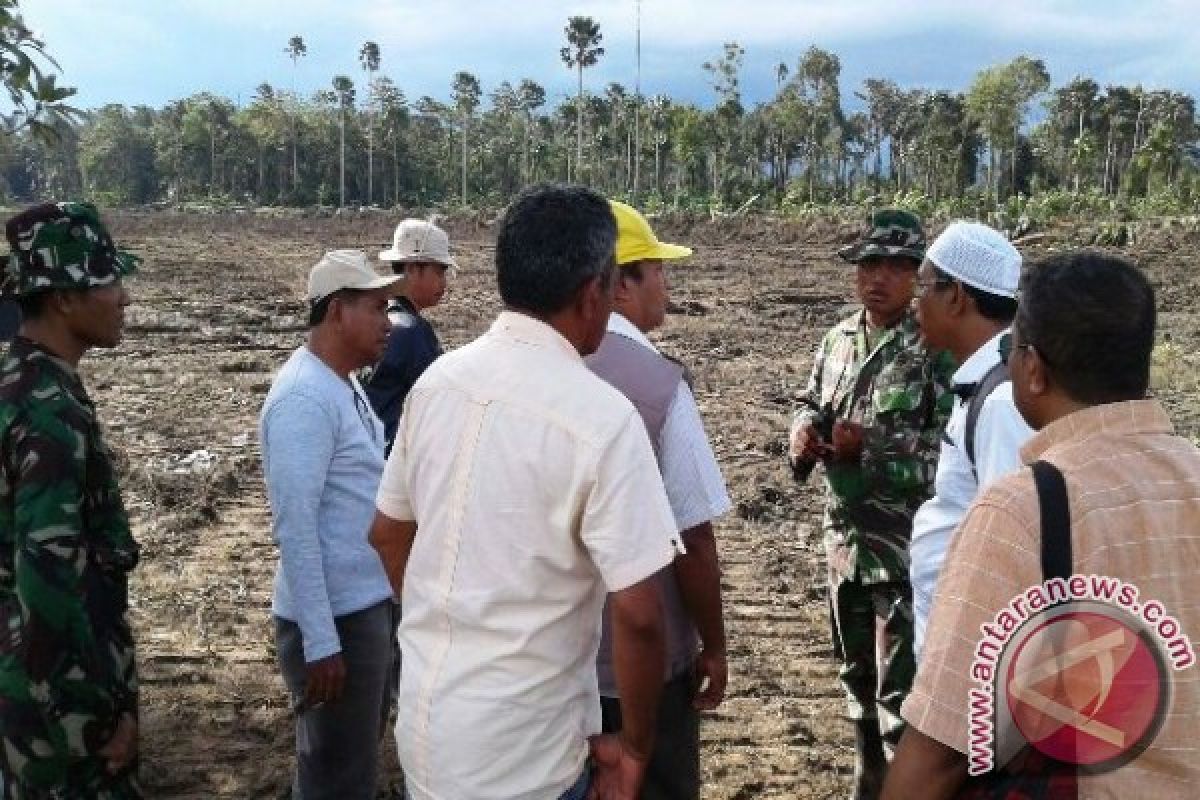 Korem Babullah Cetak Sawah 809,56 Hektare