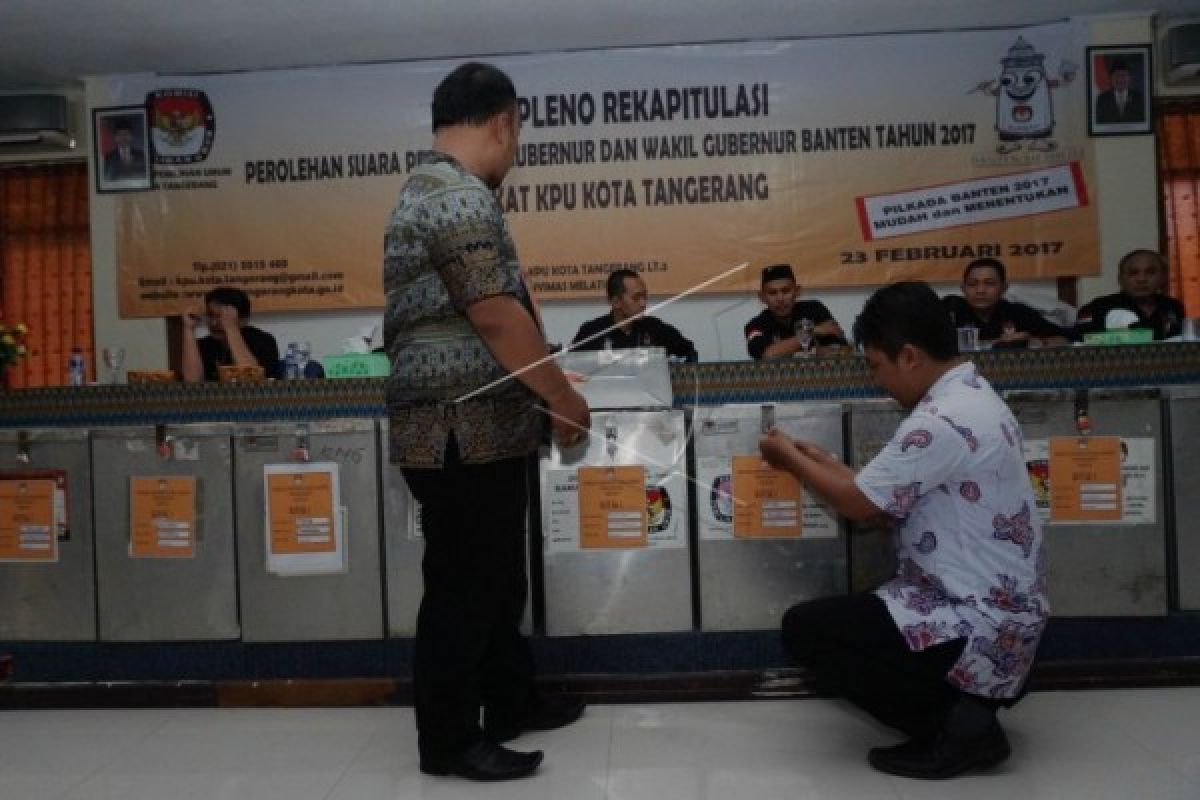 1.300 Personil Amankan Kantor KPU - Panwaslu Tangerang